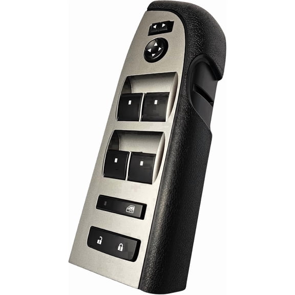 Fully Assembled Set Window Master Switch 2010-2013 Silverado & Sierra (2011 2012 Chevrolet Chevy GMC 1500 2500 Crew Extended Cab SwitchDoctor Brand)