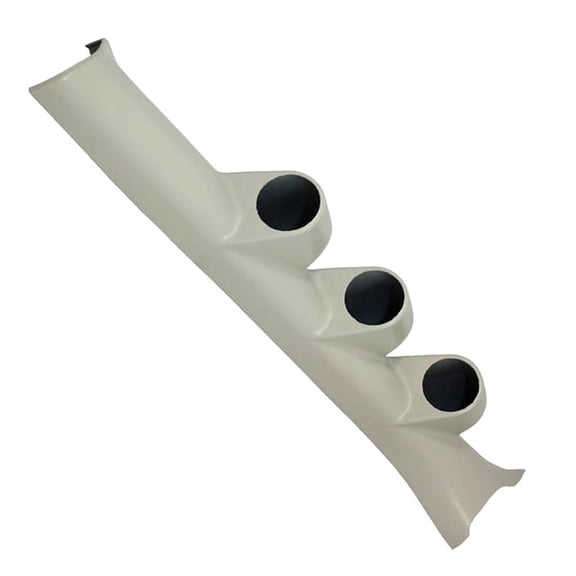 GlowShift | Beige Triple Gauge Pillar Pod for 2010-2013 Mazda 3 Including MazdaSpeed3