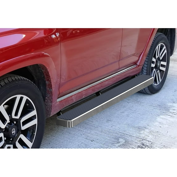 2010-2013 Toyota 4Runner SR5\ 2010-2019 Toyota 4Runner Limited Hairline Finish 6 Inch Door to Door Side Bar Side Step Running Board