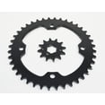 thumbnail image 1 of 2010-2013 Yamaha Raptor YFM350 12 Tooth Front & 40 Tooth Rear Black Sprocket, 1 of 5