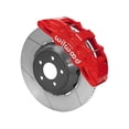 thumbnail image 1 of 2010-2015 CAMARO WILWOOD 140-15431-R FRONT BIG BRAKE KIT, SPEED XTREME 15" FRONT SLOTTED ROTORS, Red CALIPERS, ACCESSPEED SX6R KIT, Compatible with 2010 2011 2012 2013 2014 2015 CAMARO, 1 of 3