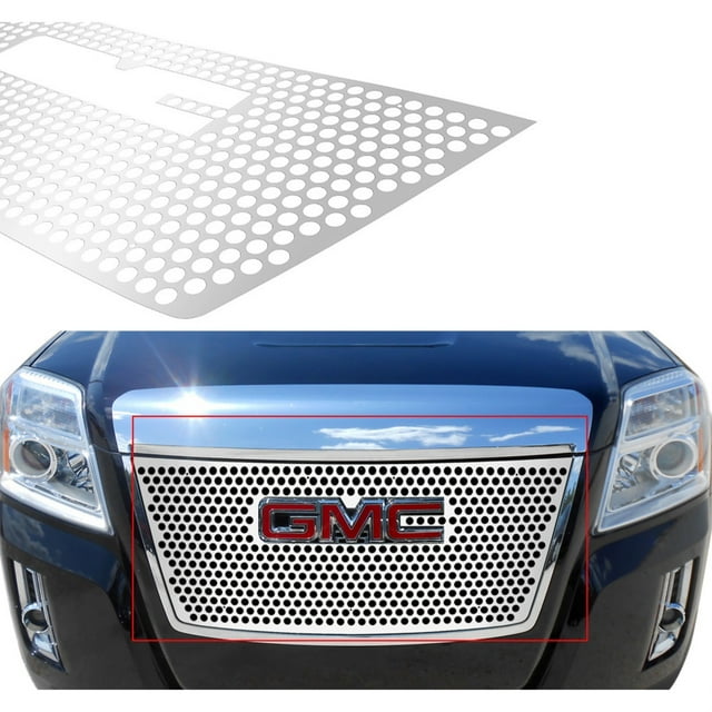 2010-2015 GMC Terrain 1 PC With Logo Show LASER CUT Sheet Grille