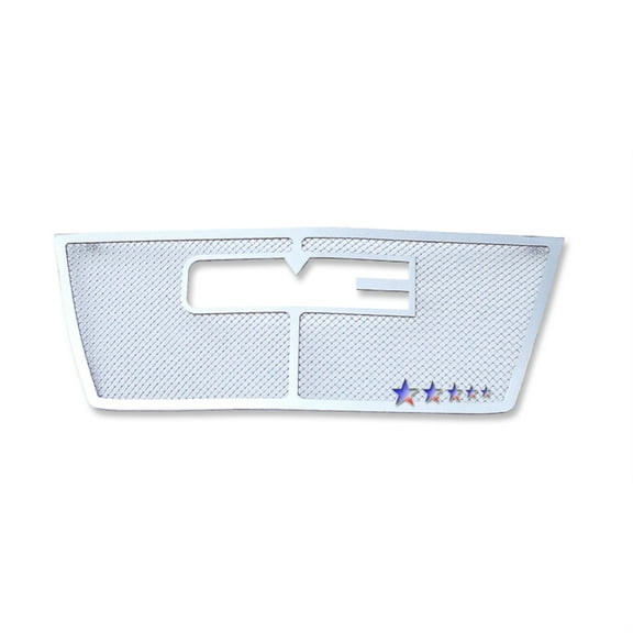 2010-2015 Gmc Terrain 1 Pc With Logo Show Stainless Steel Polished Finish 1.8 Mm Wire Mesh Mesh Grille