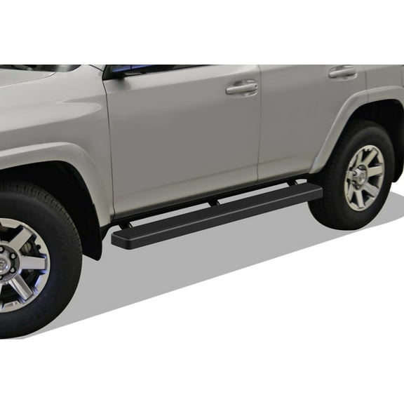 2010-2016 Toyota 4Runner Trail Edition 2017-2019 Toyota 4Runner TRD Off-Road 2014-2019 4Runner SR5 (Excl. TRD Pro or Lower Rocker Panel Model) Black Finish 5 Inch Side Bar Side Step Running Board