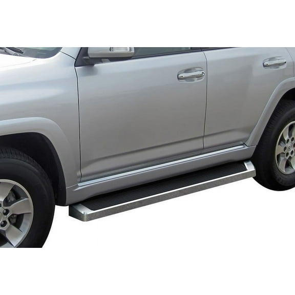 2010-2016 Toyota 4Runner Trail Edition 2017-2019 Toyota 4Runner TRD Off-Road 2014-2019 4Runner SR5 Polish Finish 6 Inch iRunning Board Door to Door Side Bar Side Step Running Board