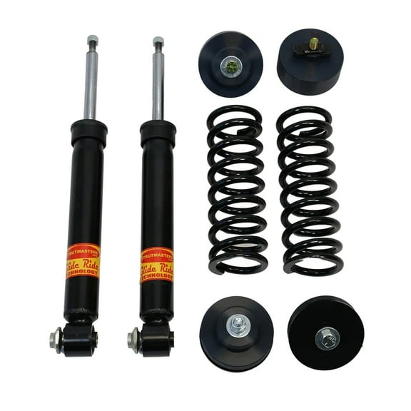 2010-2017 BMW-Compatible 5 Series GT Rear Air Suspension Conversion Kit with Shocks (BB5RB)