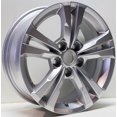 thumbnail image 1 of 2010-2017 Chevrolet Equinox Replacement Wheel 17"x7" 10 Spoke Silver Painted, 1 of 1