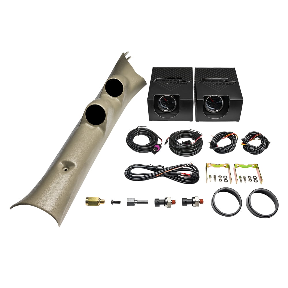 20102018 Dodge Ram Cummins Taupe Full Size Dual Gauge Package with MaxTow Match 60 PSI Boost