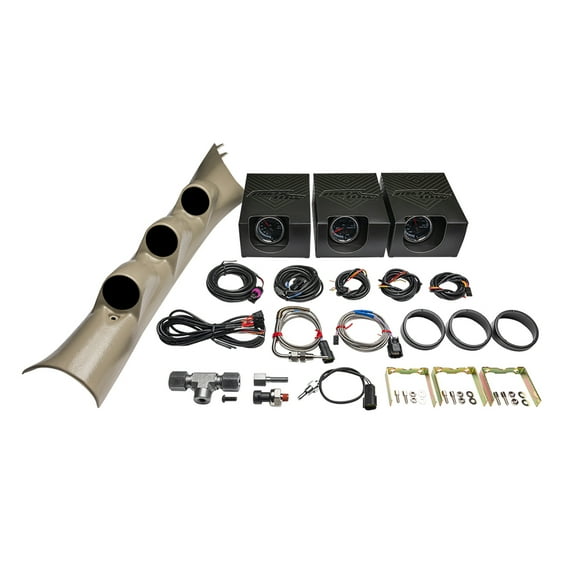 2010-2018 Dodge Ram Cummins Taupe Triple Gauge Package with MaxTow Match DS1 Gauge Set