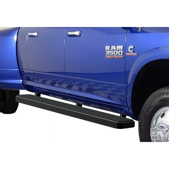 2010-2021 Dodge Ram 2500/3500 Mega Cab 6061 Aircraft Aluminum Black finishing 6 Inch Door to Door
