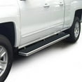 thumbnail image 1 of 2010-2019 Dodge RAM 2500/3500 Mega Cab Hairline Finish 6 Inch Door to Door Side Bar Side Step Running Board, 1 of 2
