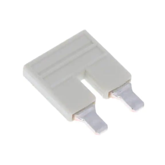 2010-402 Terminal Block 2 Position Cross Connection Jumper Flat Pins :RoHS