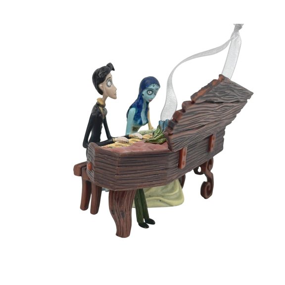 2010 A Spirited Duet (Tim Burton's Corpse Bride) Hallmark Keepsake Christmas Tree Ornament QXI2096