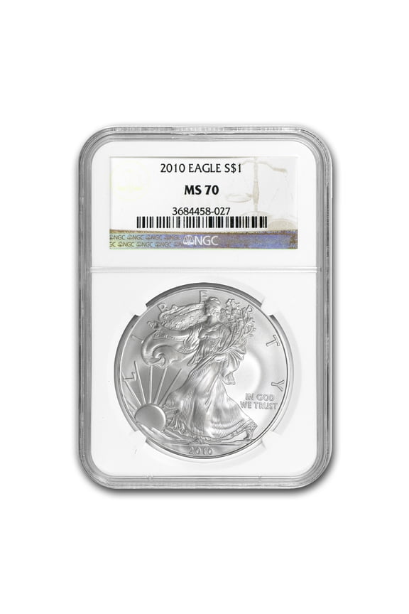 2010 American Silver Eagle MS-70 NGC