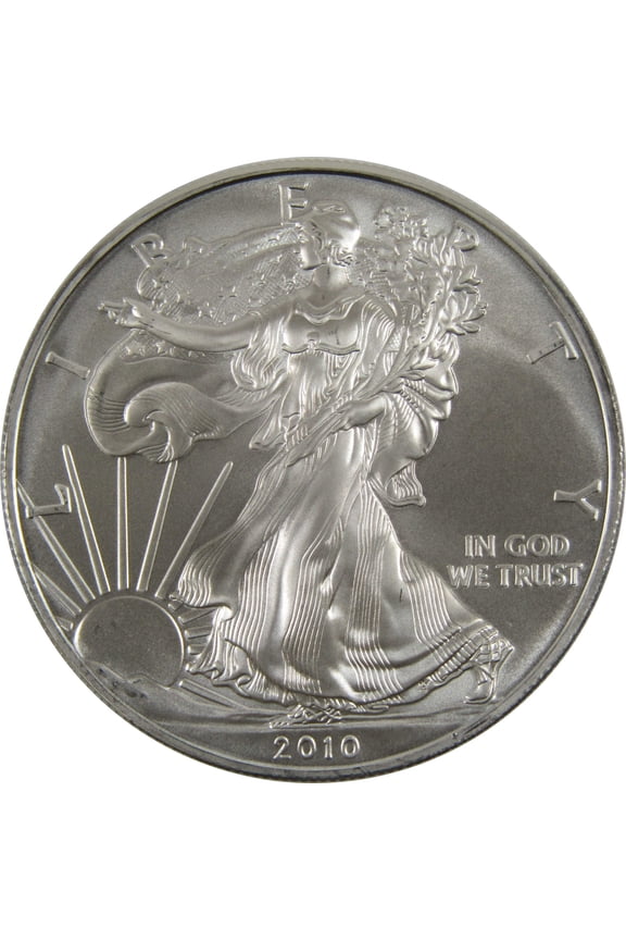 2010 American Silver Eagle Uncirculated Bullion $1 Coin