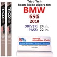 thumbnail image 1 of 2010 BMW 650i Beam Blade Wipers (Set of 2), 1 of 4