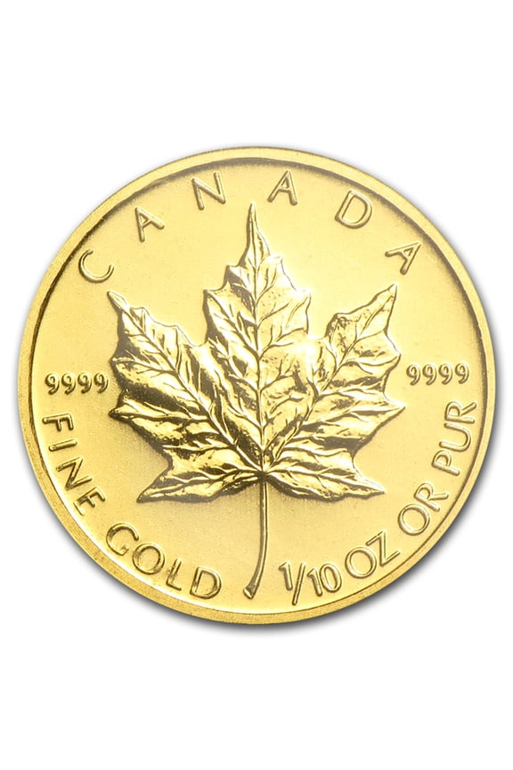 2010 Canada 1/10 oz Gold Maple Leaf BU