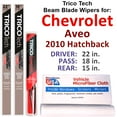 thumbnail image 1 of 2010 Chevrolet Aveo Beam Blade Wipers (Set of 3) w/Rear Wiper, 1 of 4