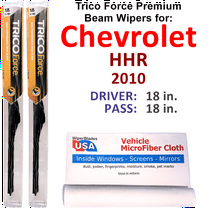 2010 Chevrolet HHR Performance Beam Wipers (Set of 2)