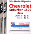 thumbnail image 1 of 2010 Chevrolet Suburban 1500 Wiper Blades (Set of 2), 1 of 3