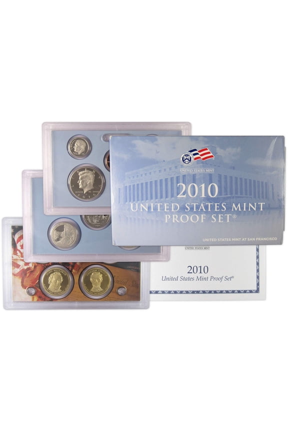 2010 Clad Proof Set U.S. Mint Original Government Packaging OGP COA