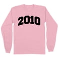 thumbnail image 1 of 2010 College Style Long Sleeve Shirt Unisex Medium Pink, 1 of 5