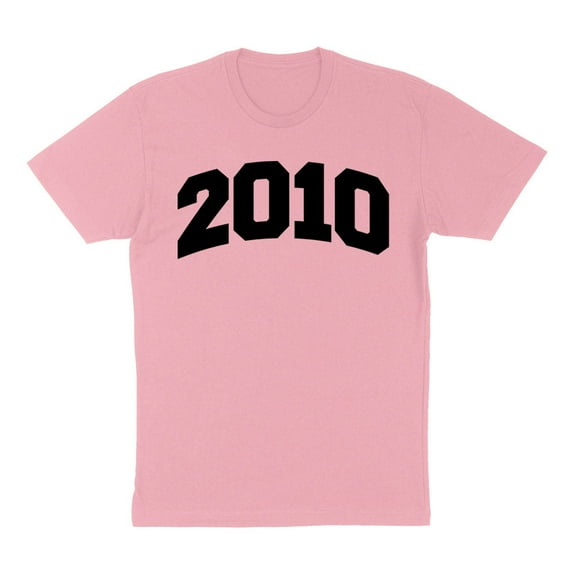 2010 College Style Shirt Unisex X-Small Pink