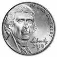 thumbnail image 1 of 2010-D Jefferson Nickel BU, 1 of 2