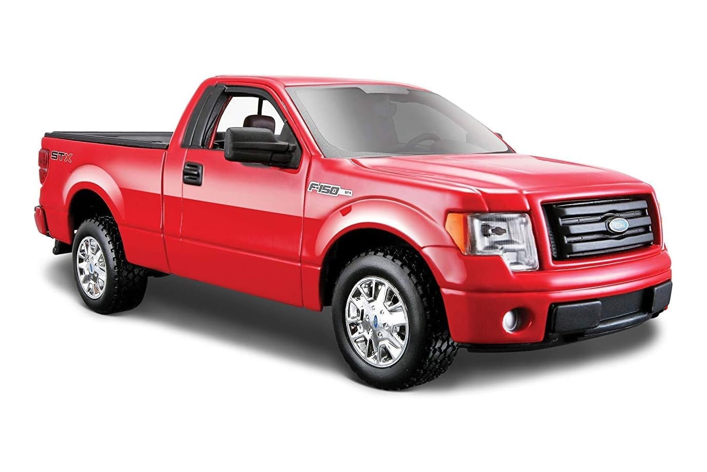 2010 Ford F-150 STX Pickup Truck, Red - Showcasts 38270R - 1/27 Scale Diecast Model Car