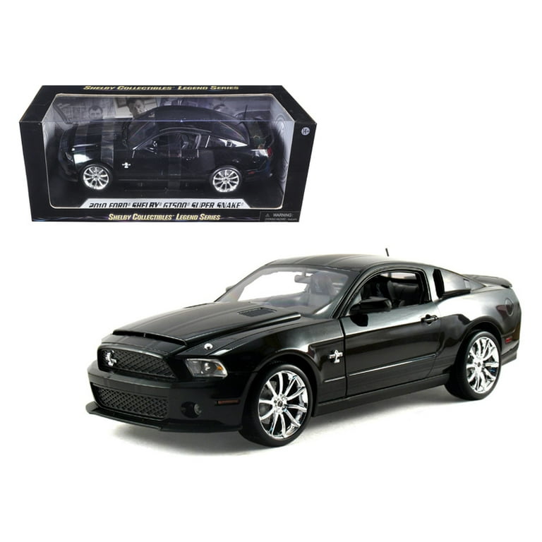 ミニカー FORD SHELBY COBRA 1/18 2010 Ford Shelby Mustang GT500 Super Snake Black 1/18
