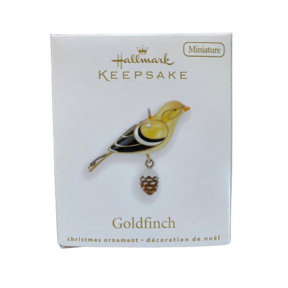 2010 Goldfinch Hallmark Keepsake Christmas Tree Ornament - QXM9066