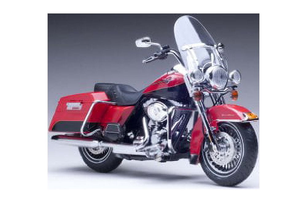 ハーレーダビットソン2010 H-D FLHR Road K ing 1/12 2010 Harley Davidson FLHR Road King Scarlet Red / Vivid Black 1/12