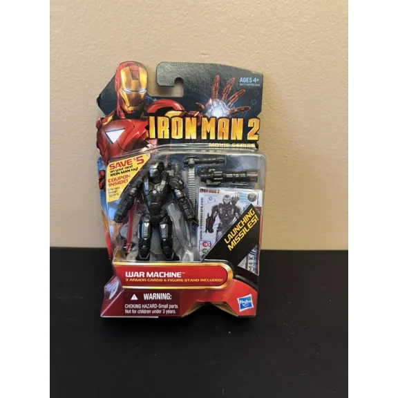 2010 Hasbro Iron Man 2 War Machine Action Figure New