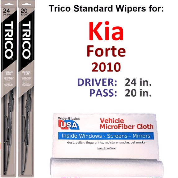 2010 Kia Forte Wiper Blades (Set of 2)