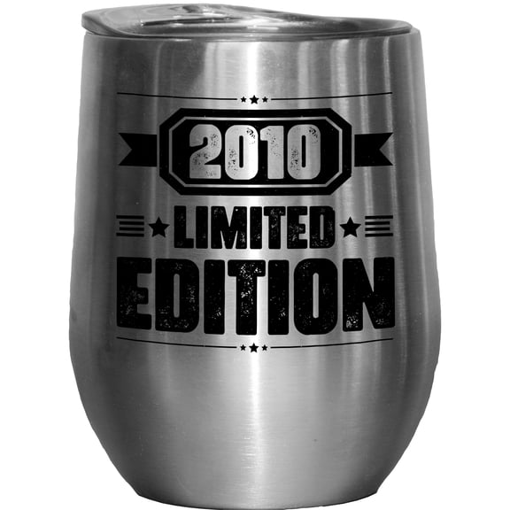 2010 Limited Edition, Stainless Steel 12oz Wine Tumbler