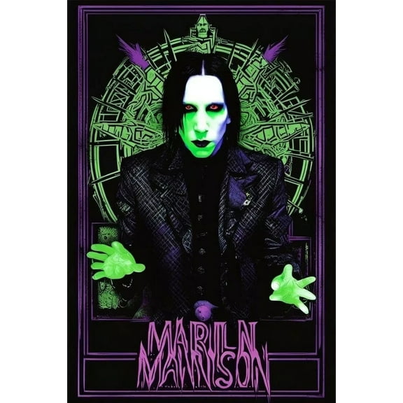 2010 MARILYN MANSON POSTER PROMO WALL ART PRINT IS ES 11 x 17 Inch Poster