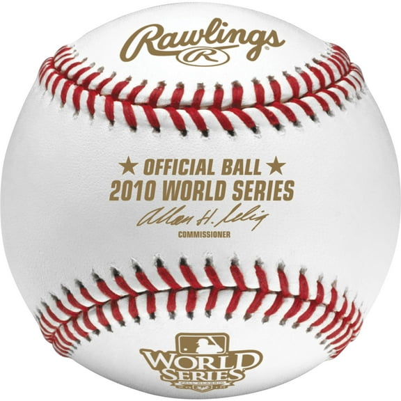 2010 MLB World Series Rawlings Boxed Baseball