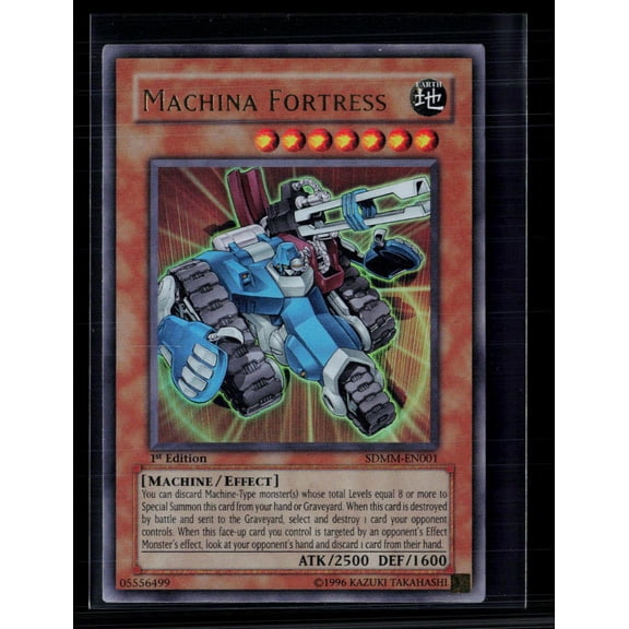2010 Machina Mayhem Structure Deck Machina Fortress 1st Edition