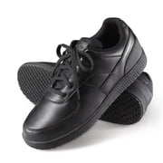 2010 Mens Slip-Resistant Athletic Work Shoes Wide Black