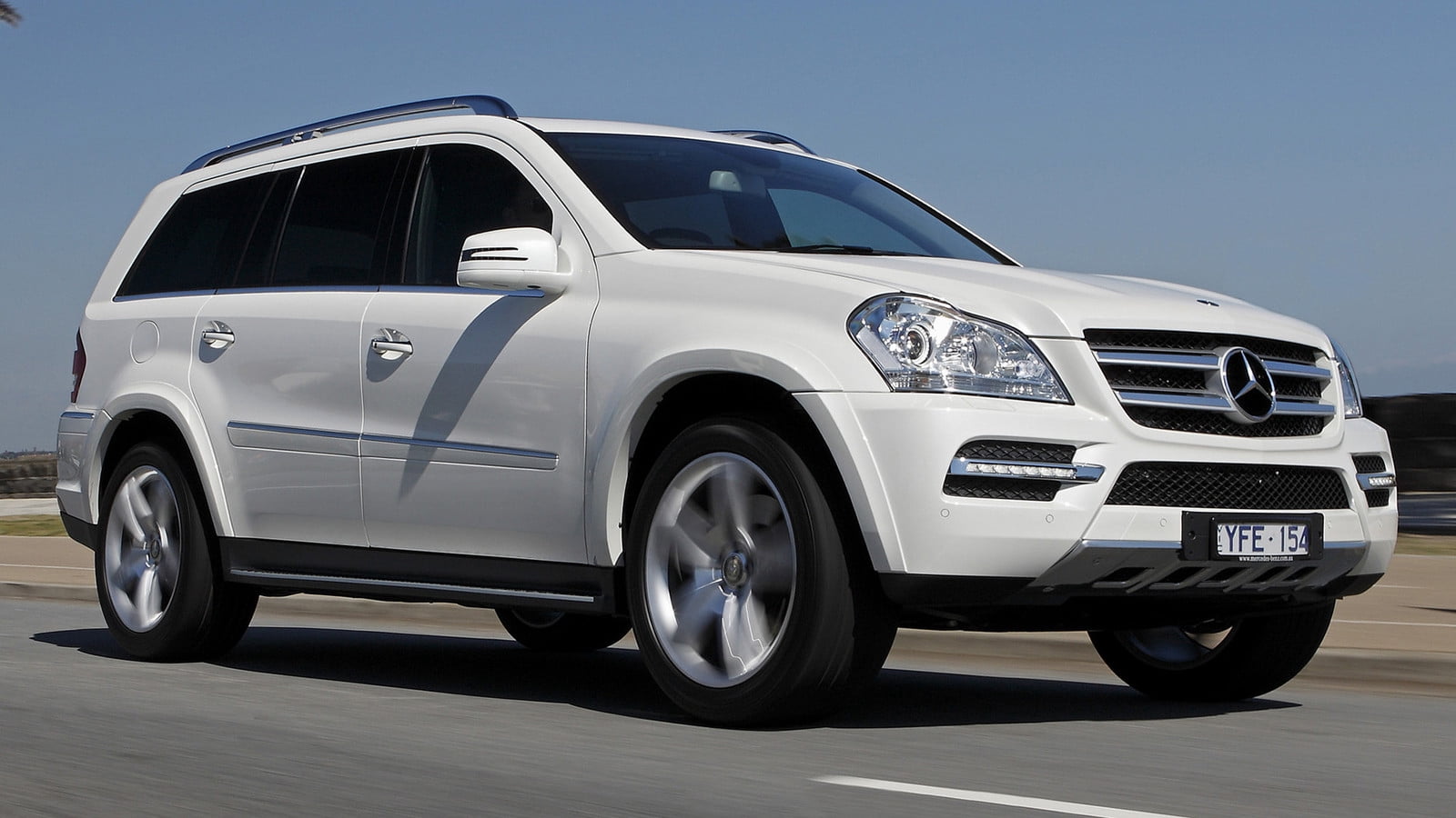 Gl Color Car 2010 Mercedes Benz GL Class AU Car - 24x36 Inch Laminated Poster ...