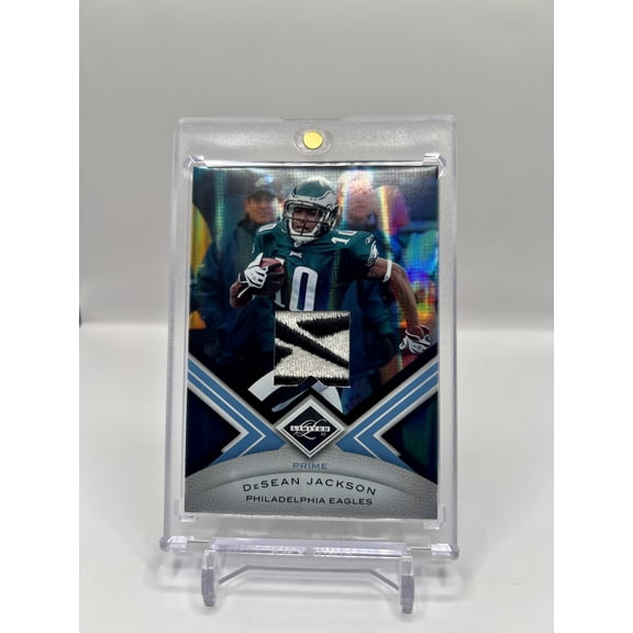 2010 Panini Limited Prime DeSean Jackson #74 /1 Game-Worn Jersey Patch