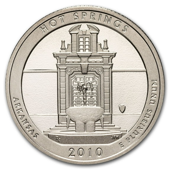 2010-S ATB Quarter Hot Springs National Park Gem Proof