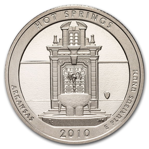 2010-S ATB Quarter Hot Springs National Park Gem Proof