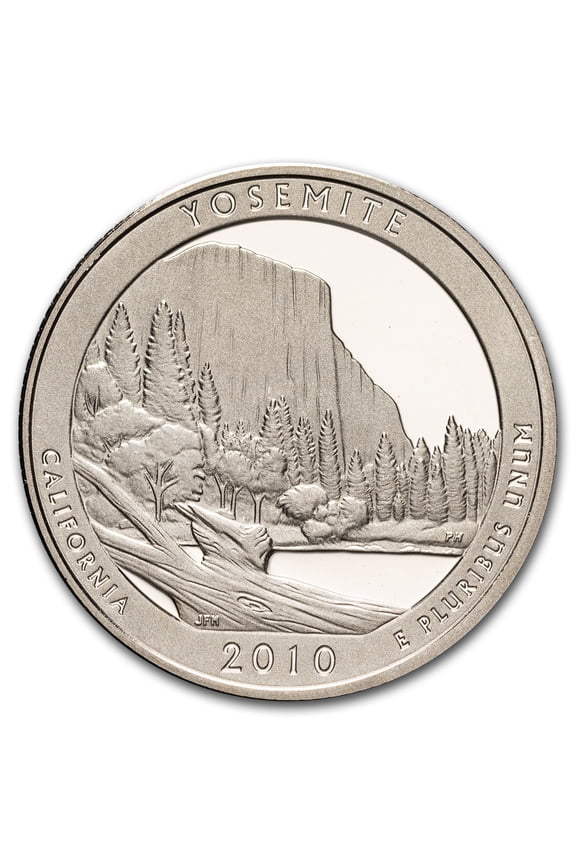 2010-S ATB Quarter Yosemite National Park Gem Proof