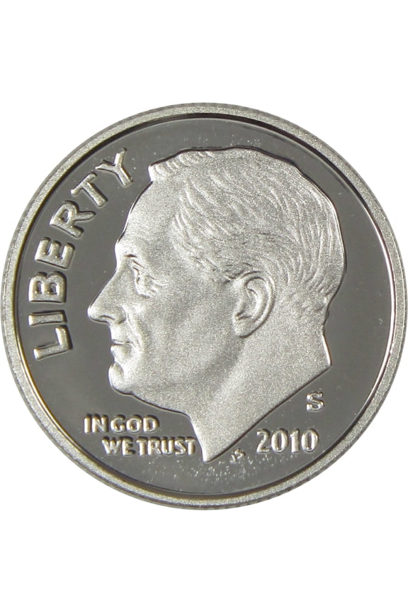 2010 S Roosevelt Dime Choice Proof Silver 10c Coin