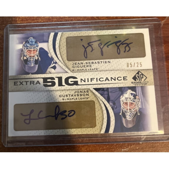2010 SP Jonas Gustavsson #XSG-GG Print Short
