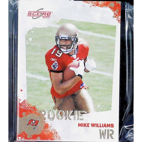 2010 Score Buccaneers Team Set 13 C Mike Williams RC
