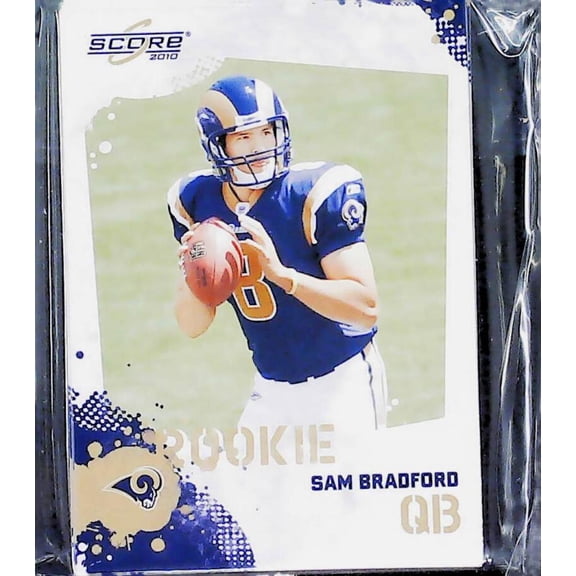2010 Score St Louis Rams Team Set 11C Sam Bradford RC
