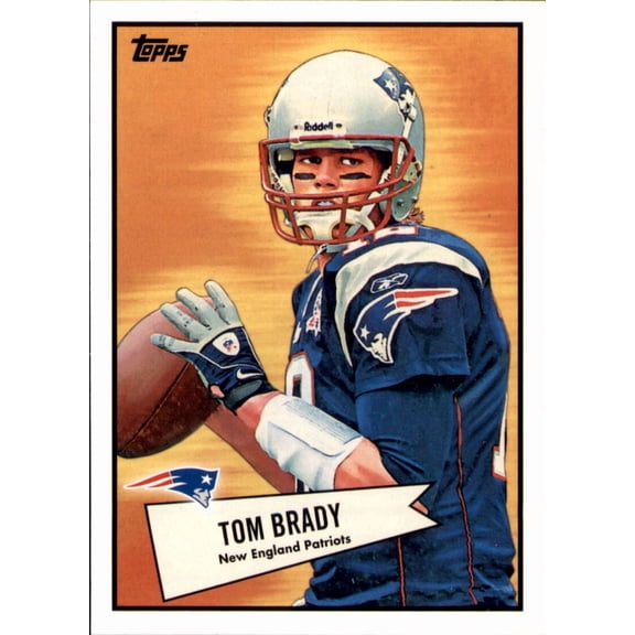 2010 Topps 1952 Bowman #52B-43 Tom Brady New England Patriots NFL Football Trading Card
