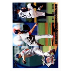 2010 Topps #73 Adam Wainwright Chris Carpenter Jorge De La Rosa MLB Baseball Trading Card